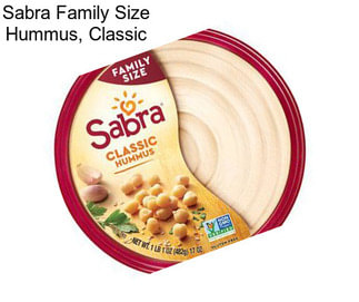 Sabra Family Size Hummus, Classic