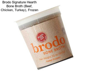 Brodo Signature Hearth Bone Broth (Beef, Chicken, Turkey), Frozen