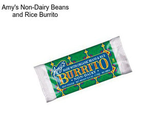 Amy\'s Non-Dairy Beans and Rice Burrito