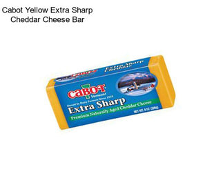 Cabot Yellow Extra Sharp Cheddar Cheese Bar