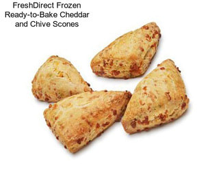 FreshDirect Frozen Ready-to-Bake Cheddar and Chive Scones