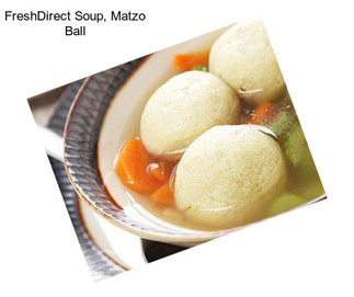 FreshDirect Soup, Matzo Ball