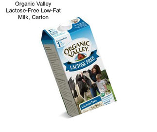 Organic Valley Lactose-Free Low-Fat Milk, Carton
