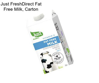 Just FreshDirect Fat Free Milk, Carton