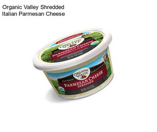 Organic Valley Shredded Italian Parmesan Cheese