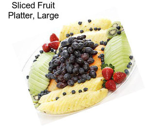 Sliced Fruit Platter, Large