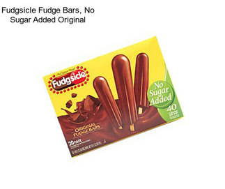 Fudgsicle Fudge Bars, No Sugar Added Original