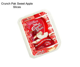 Crunch Pak Sweet Apple Slices