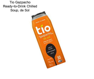 Tio Gazpacho Ready-to-Drink Chilled Soup, de Sol