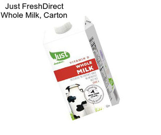Just FreshDirect Whole Milk, Carton