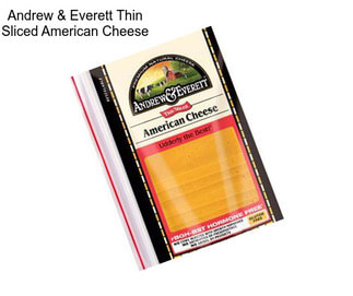 Andrew & Everett Thin Sliced American Cheese