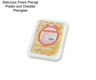 Delicious Fresh Pierogi Potato and Cheddar Pierogies