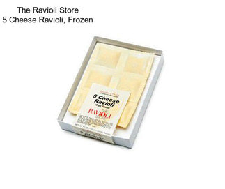 The Ravioli Store 5 Cheese Ravioli, Frozen