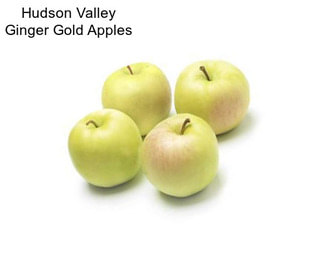 Hudson Valley Ginger Gold Apples