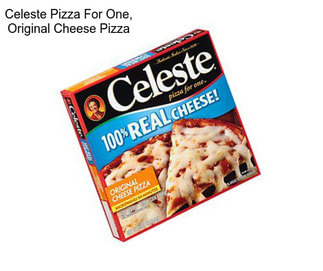 Celeste Pizza For One, Original Cheese Pizza