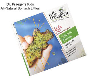 Dr. Praeger\'s Kids All-Natural Spinach Littles