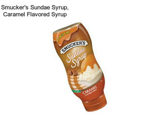 Smucker\'s Sundae Syrup, Caramel Flavored Syrup