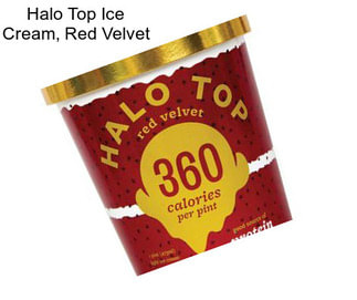 Halo Top Ice Cream, Red Velvet