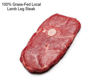 100% Grass-Fed Local Lamb Leg Steak