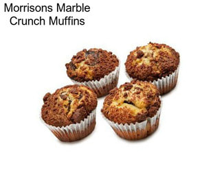 Morrisons Marble Crunch Muffins