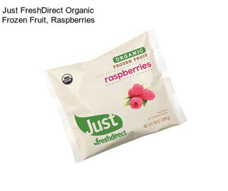 Just FreshDirect Organic Frozen Fruit, Raspberries