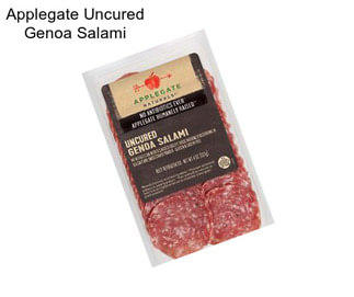 Applegate Uncured Genoa Salami