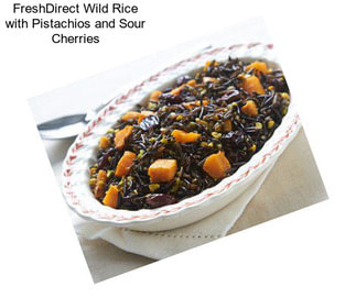 FreshDirect Wild Rice with Pistachios and Sour Cherries