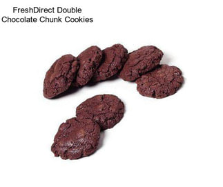 FreshDirect Double Chocolate Chunk Cookies