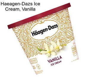 Haeagen-Dazs Ice Cream, Vanilla