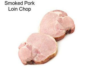 Smoked Pork Loin Chop