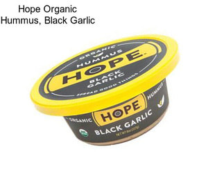 Hope Organic Hummus, Black Garlic
