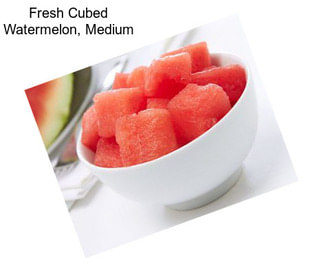 Fresh Cubed Watermelon, Medium