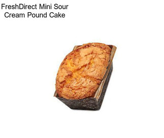 FreshDirect Mini Sour Cream Pound Cake