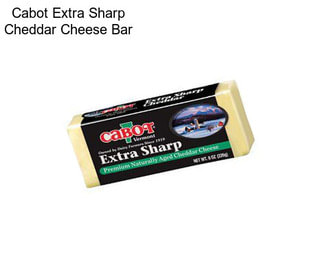 Cabot Extra Sharp Cheddar Cheese Bar