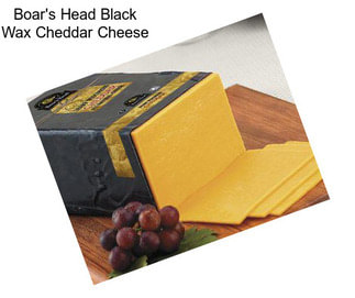 Boar\'s Head Black Wax Cheddar Cheese
