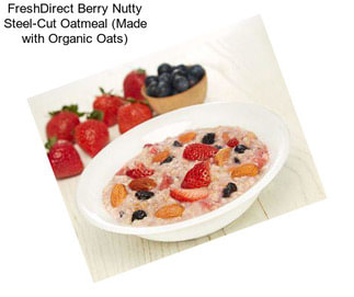 FreshDirect Berry Nutty Steel-Cut Oatmeal (Made with Organic Oats)