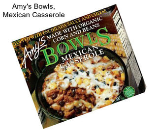 Amy\'s Bowls, Mexican Casserole