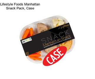 Lifestyle Foods Manhattan Snack Pack, Case