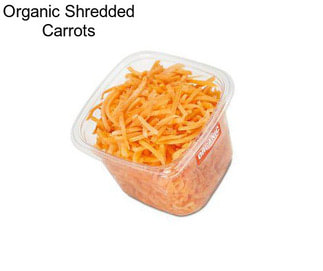 Organic Shredded Carrots