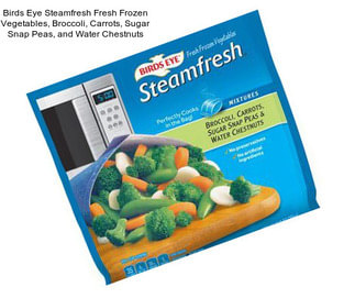 Birds Eye Steamfresh Fresh Frozen Vegetables, Broccoli, Carrots, Sugar Snap Peas, and Water Chestnuts
