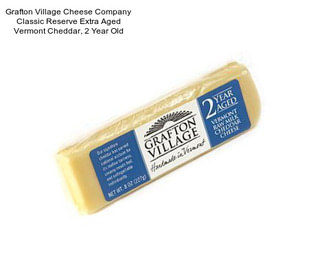 Grafton Village Cheese Company Classic Reserve Extra Aged Vermont Cheddar, 2 Year Old
