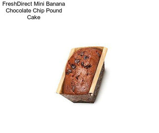 FreshDirect Mini Banana Chocolate Chip Pound Cake