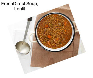 FreshDirect Soup, Lentil
