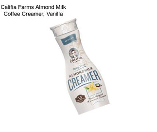 Califia Farms Almond Milk Coffee Creamer, Vanilla