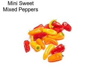 Mini Sweet Mixed Peppers