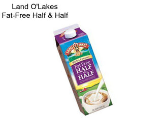 Land O\'Lakes Fat-Free Half & Half