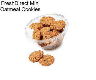 FreshDirect Mini Oatmeal Cookies