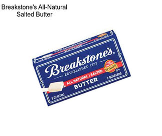 Breakstone\'s All-Natural Salted Butter