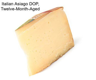 Italian Asiago DOP, Twelve-Month-Aged