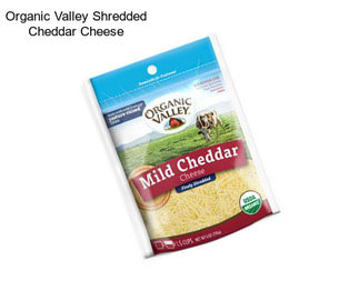 Organic Valley Shredded Cheddar Cheese